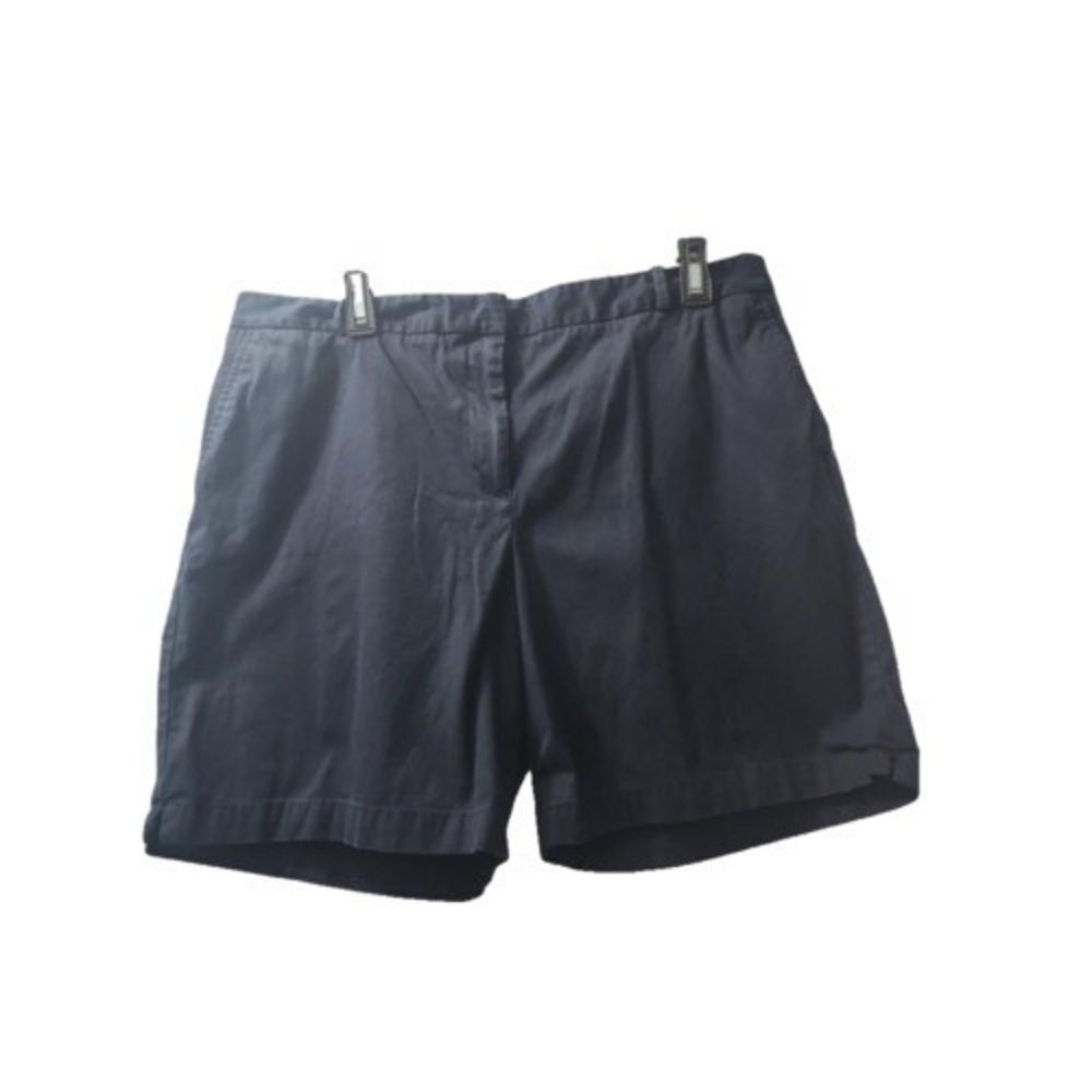 Talbots Women's Size 16 Perfect Shorts‎ Chino Navy